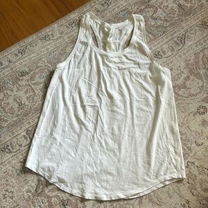 Lululemon white love tank